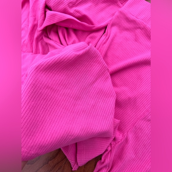 Dressed in LALA Pink Oversized Tunic Set - Picture 6 of 7